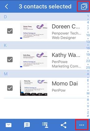 How to transfer the contacts from my WorldCard Mobile app or WorldCard ...