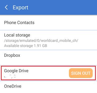 How to transfer the contacts from my WorldCard Mobile app or WorldCard ...